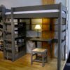 Lit mezzanine City transformable hauteur 186 cm ou 209 cm