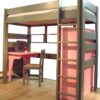 Lit mezzanine City transformable hauteur 186 cm ou 209 cm