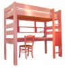 Lit mezzanine City transformable hauteur 186 cm ou 209 cm