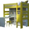 Lit mezzanine City transformable hauteur 186 cm ou 209 cm