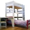 Lit mezzanine City transformable hauteur 186 cm ou 209 cm