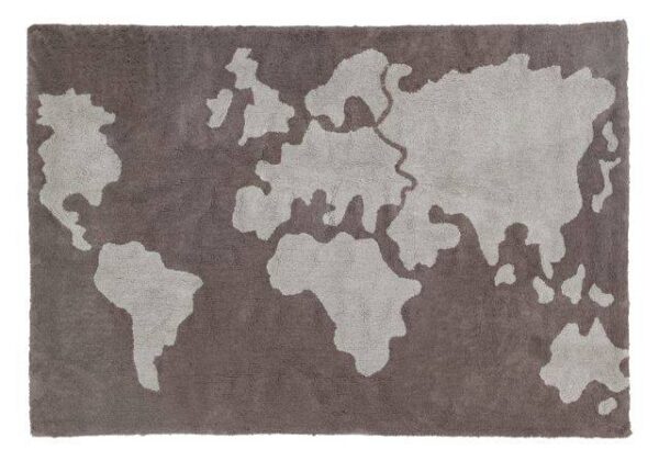 Tapis Mappemonde