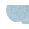 Nuage bleu avec coussin