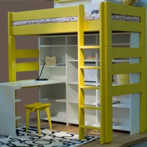 Bibliothèque City - uniquement pour couchage en 190 cm de long